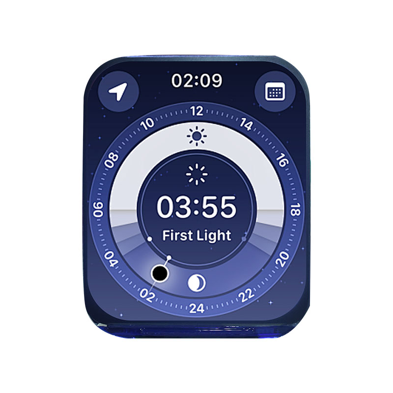 1,83 tommers TFT-skjerm