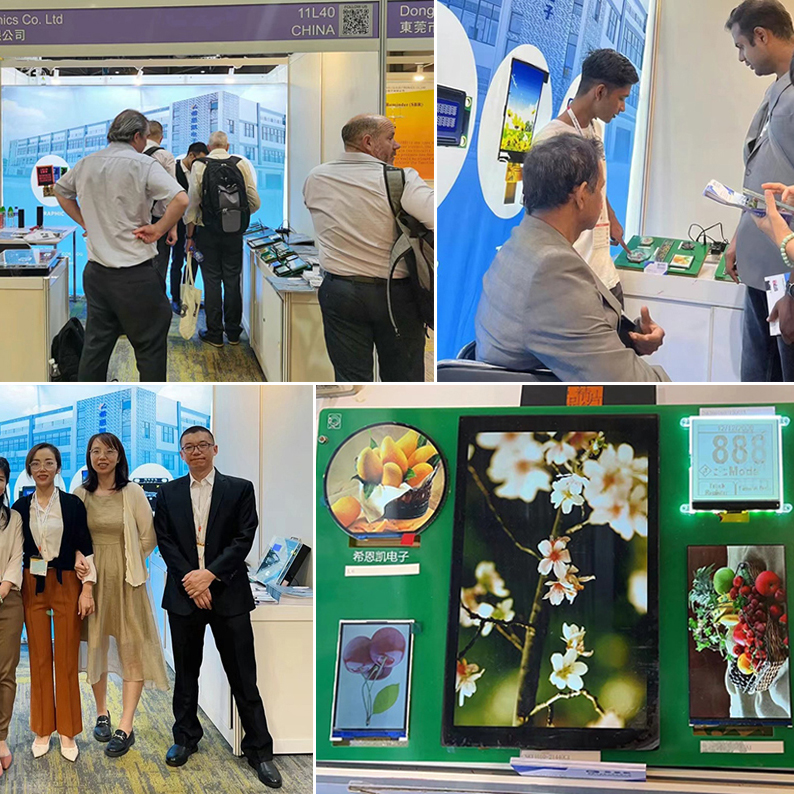 CNK Electronics viser frem små og mellomstore skjermer på Hong Kong Global Resources Electronic Components Exhibition