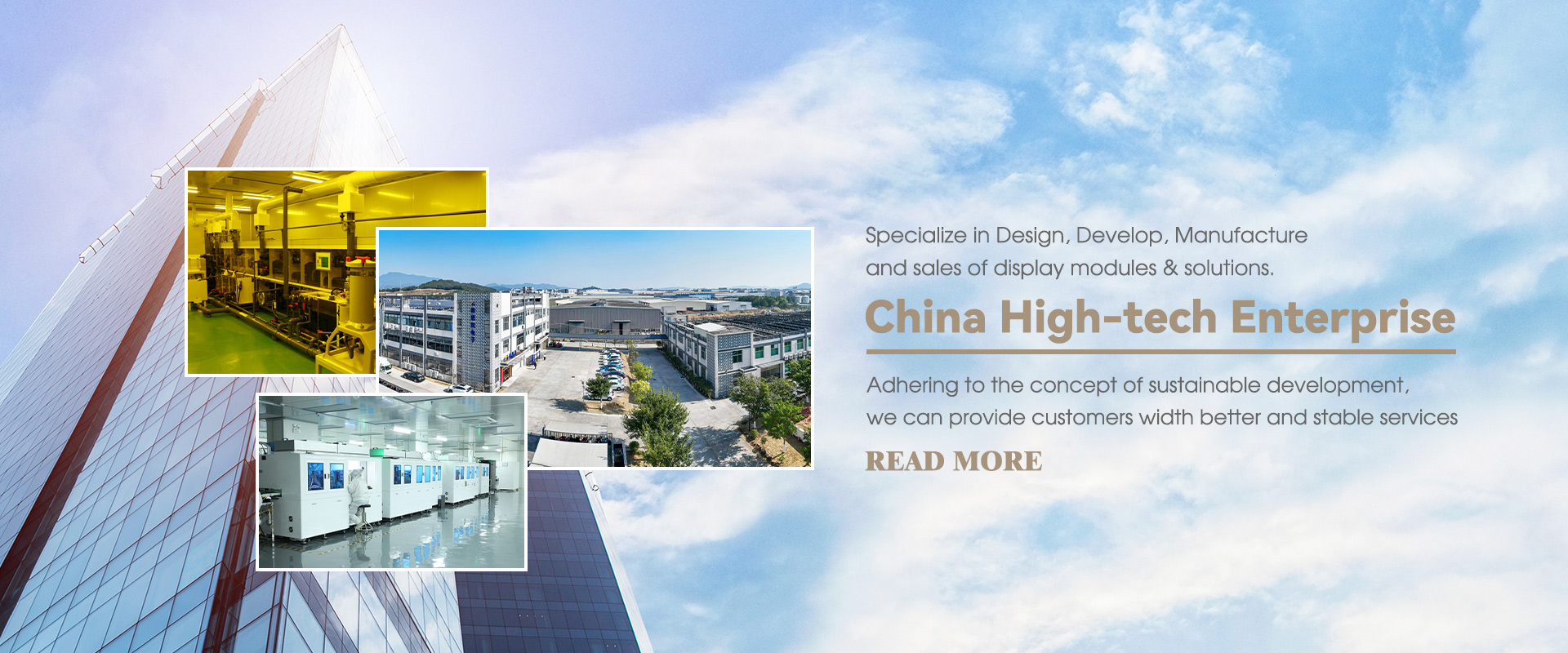 Leverandør av TFT-skjermer i Kina